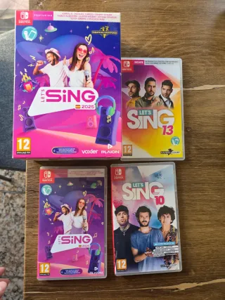Juegos Nintendo Switch Let's Sing