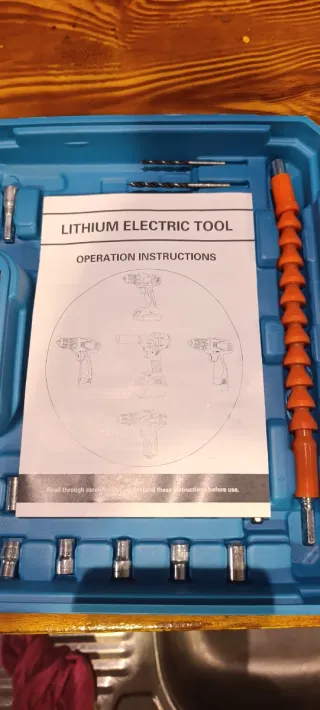 Taladro Eléctrico Litio
