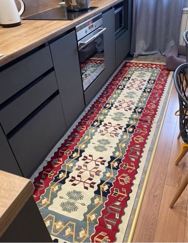 Tappeto in cotone etnico 80x150 cm