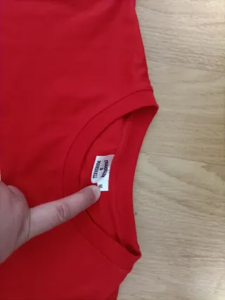 Camiseta Franklin Marshall Roja Talla M