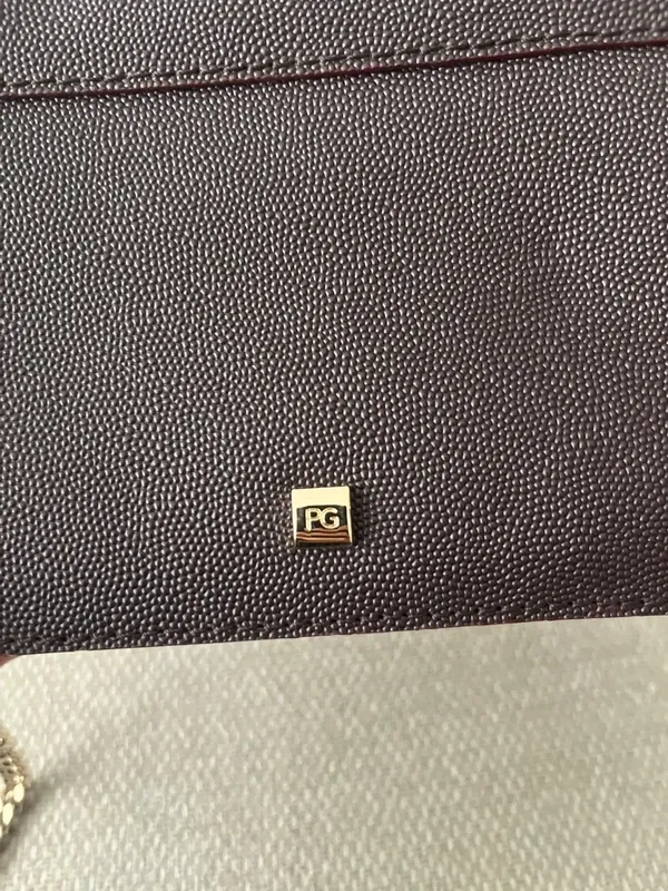 Bolso Purificación García Cadena Marrón Dorado