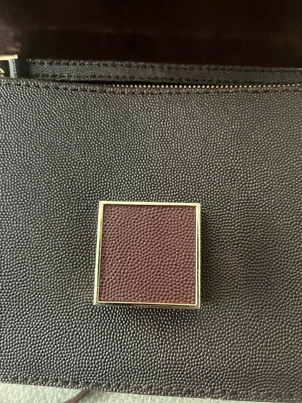 Bolso Purificación García Cadena Marrón Dorado