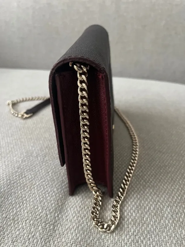 Bolso Purificación García Cadena Marrón Dorado