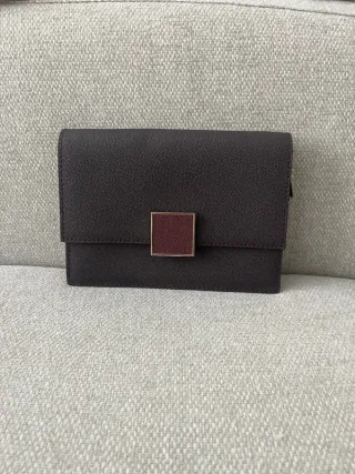 Bolso Purificación García Cadena Marrón Dorado