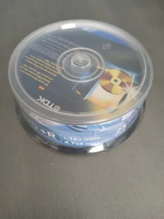 CDs DVD+R TDK