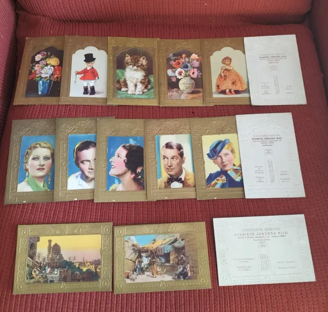Cromos Evaristo Juncosa Hijo - Colección