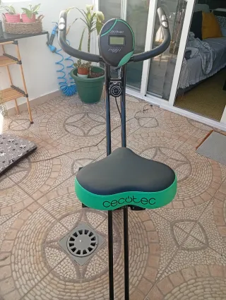 Bicicleta Estática Cecotec Verde/Negra