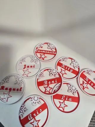 Adornos Navideños Personalizables