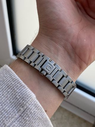 Omega Speedmaster Cronógrafo Automático Plata