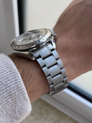 Omega Speedmaster Cronógrafo Automático Plata