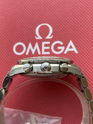 Omega Speedmaster Cronógrafo Automático Plata