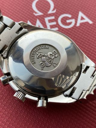 Omega Speedmaster Cronógrafo Automático Plata