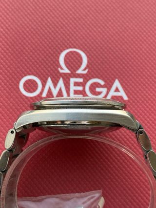 Omega Speedmaster Cronógrafo Automático Plata