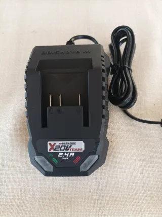 Cargador Batería Parkside X20V TEAM