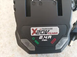 Cargador Batería Parkside X20V TEAM