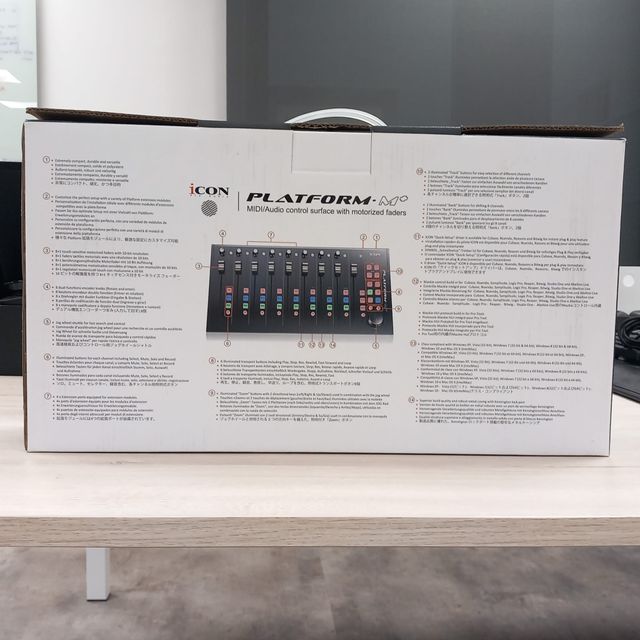 ICON Pro Audio Platform M+ Control MIDI