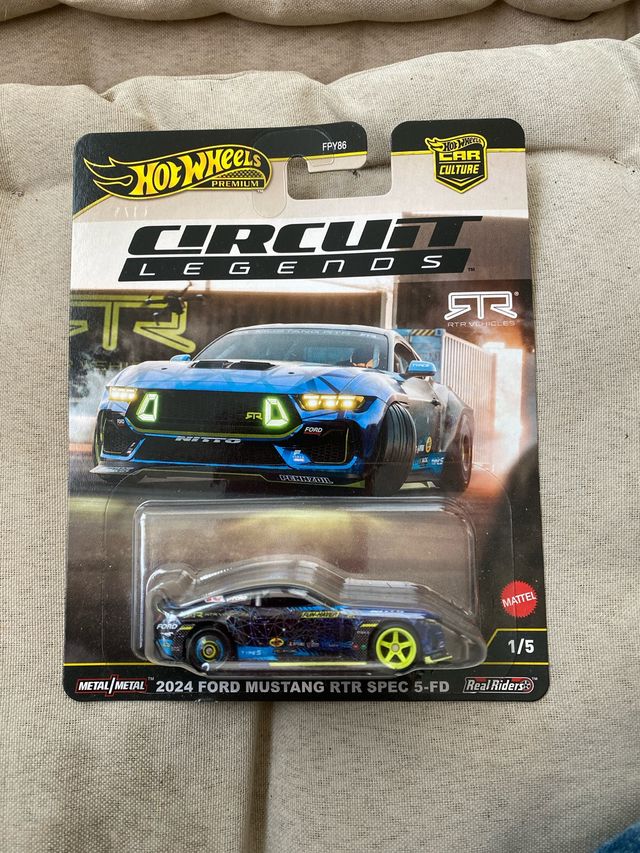 Hot Wheels 2024 Ford Mustang RTR Spec 5-FD