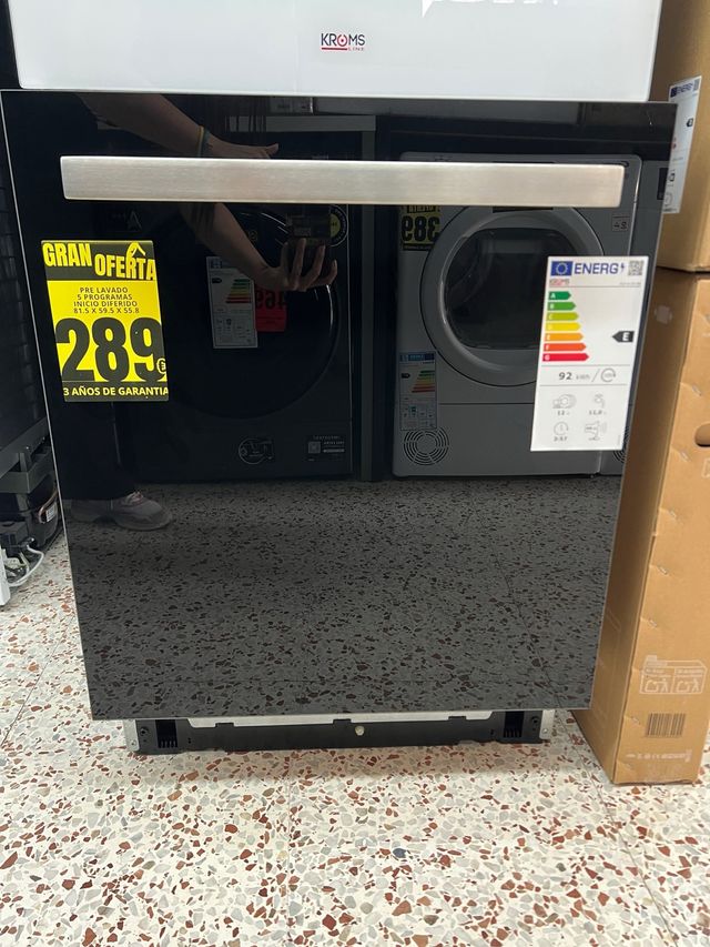 Lavavajillas Kromsline 289€ integrable