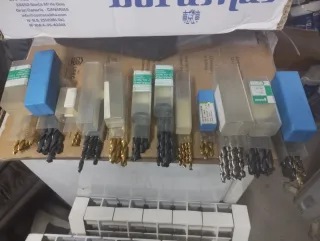 Brocas para metal (varios tamaños)