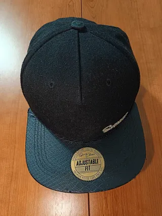 Gorra Supreme original broche snapback.
