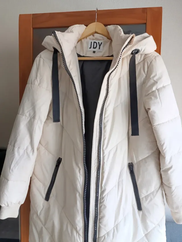 Abrigo JDY beige/negro