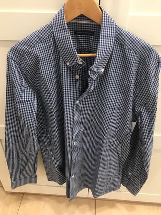 Camisa cuadros Adolfo Dominguez Talla XL - 5