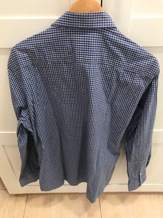 Camisa cuadros Adolfo Dominguez Talla XL - 5