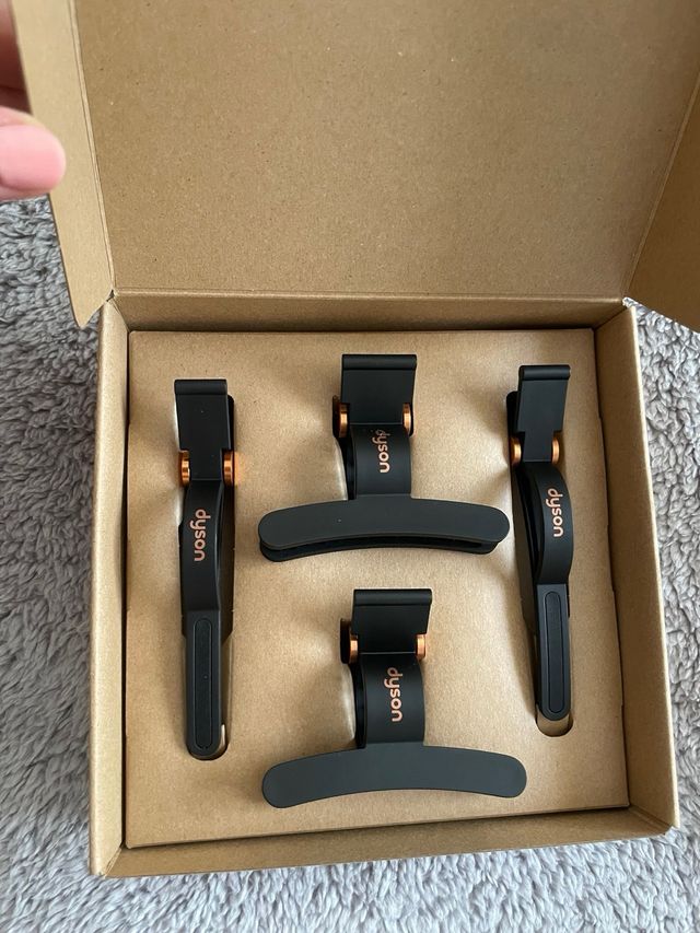4 Pinzas para Pelo Dyson