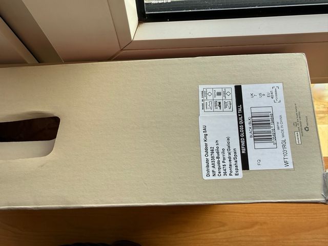 Botas Hunter acolchadas negras sin estrenar