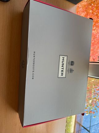 Botas Hunter acolchadas negras sin estrenar