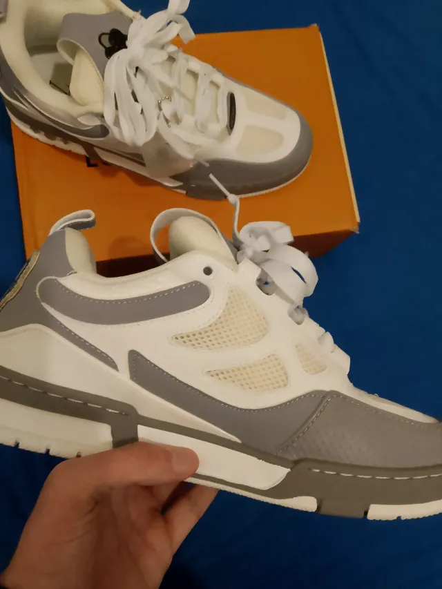 Louis Vuitton Skate Grigio Bianco