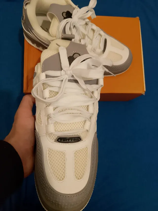 Louis Vuitton Skate Grigio Bianco