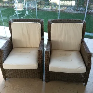 2 Poltrone Reclinabili Manualmente