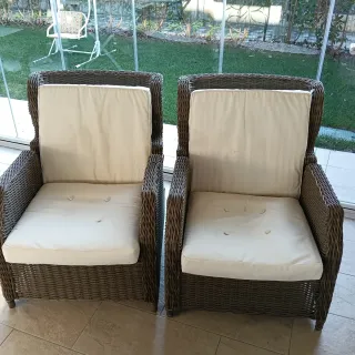 2 Poltrone Reclinabili Manualmente