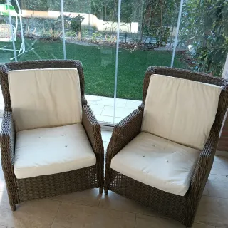 2 Poltrone Reclinabili Manualmente