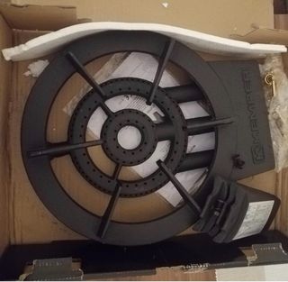 Quemador Gas Hierro Kemper 3 Grifos