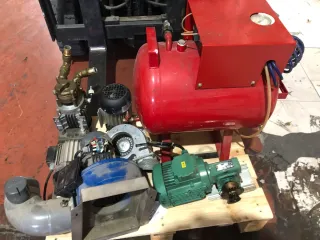 Motores Impresión + Compresor