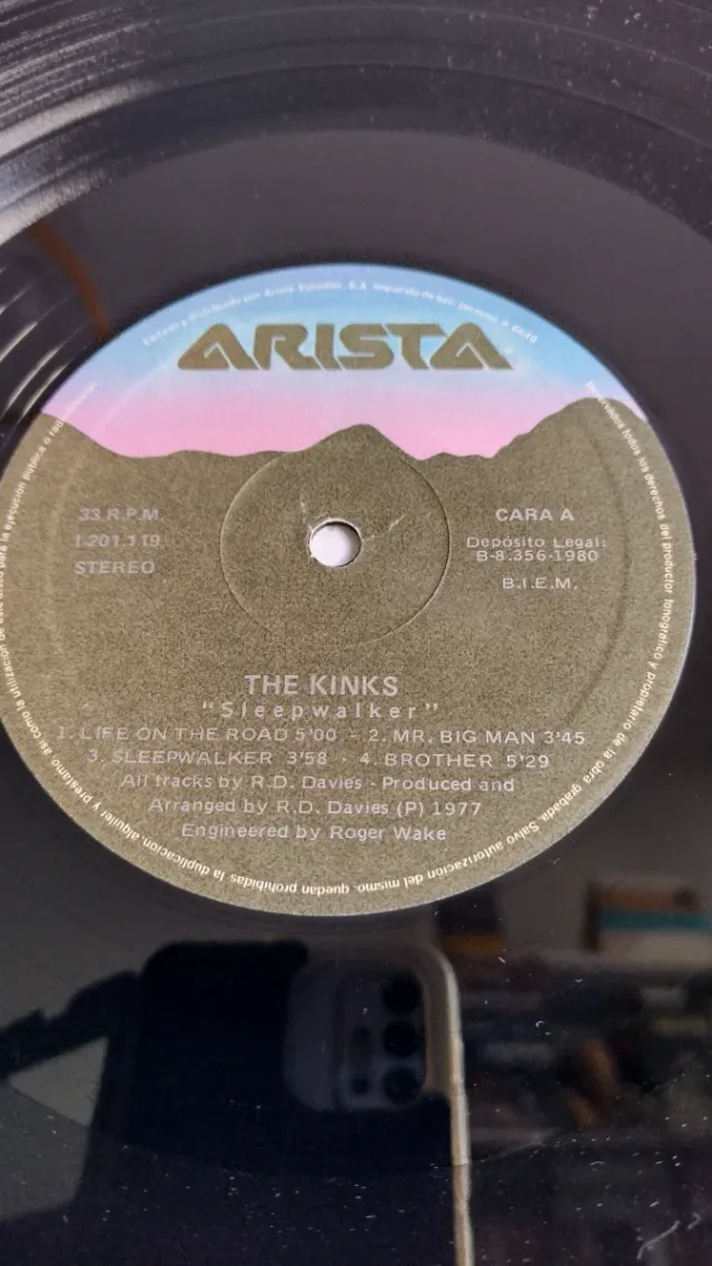 Vinilo LP THE KINKS Sleepwalker