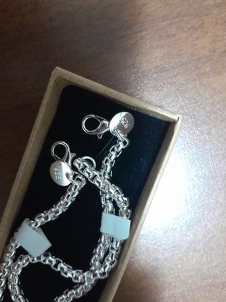 Set collana e bracciale unisex