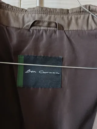 Giaccone Ben Corman Uomo Tg 50 Marrone