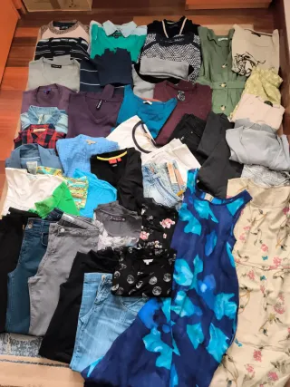 Lote 10 kg Ropa Variada Mujer y hombre