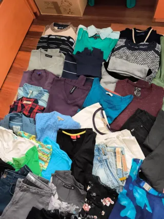 Lote 10 kg Ropa Variada Mujer y hombre