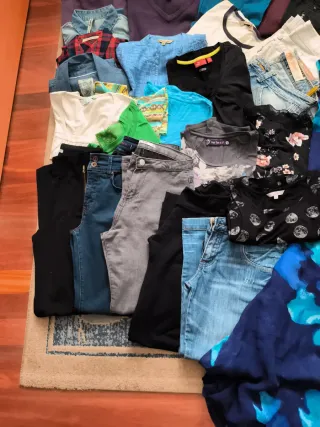 Lote 10 kg Ropa Variada Mujer y hombre