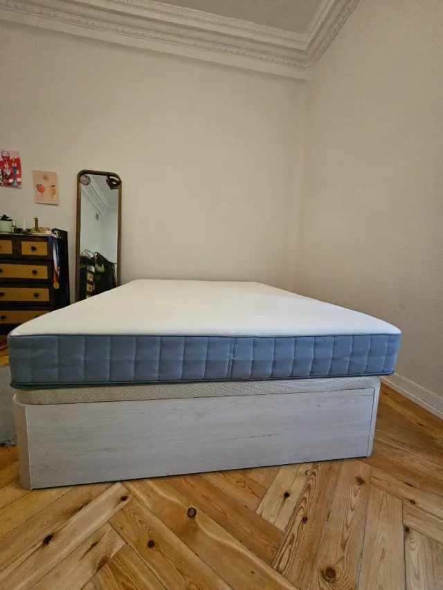 Letto e materasso 135x190 cm quasi nuovi