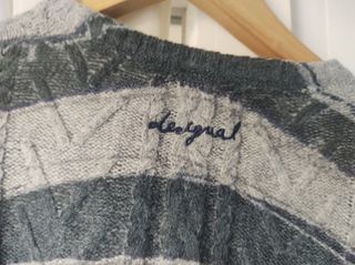 Jersey Desigual Gris Hombre