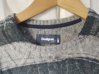 Jersey Desigual Gris Hombre