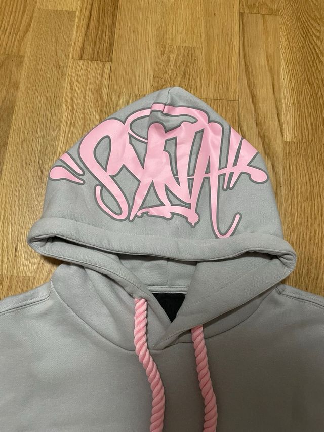 Conjunto Syna World Gris y Rosa