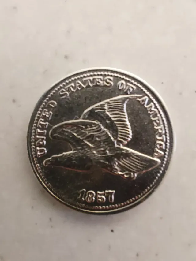 Moneta USA 1 cent, Aquila volante