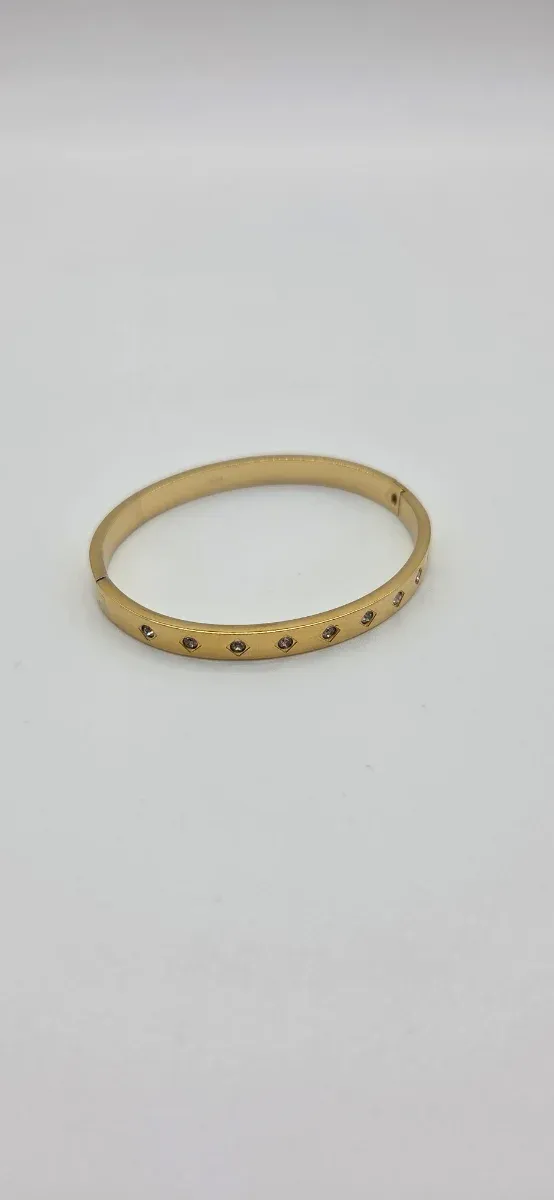 Pulsera Acero Quirúrgico Diseño Estrellas