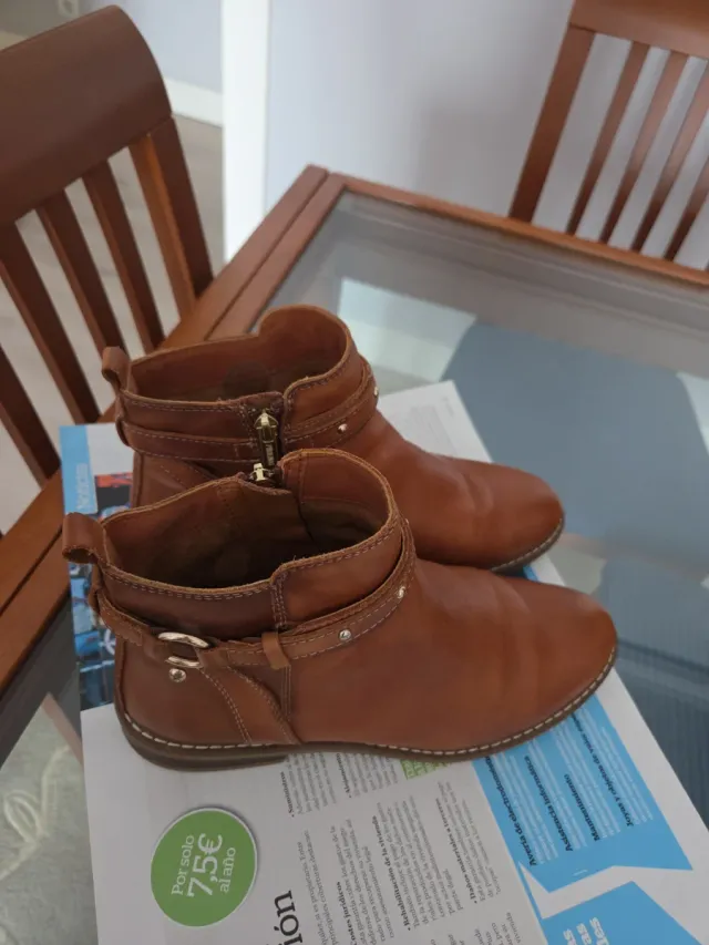 Botines Pikolinos Mujer Talla 40 Marrones